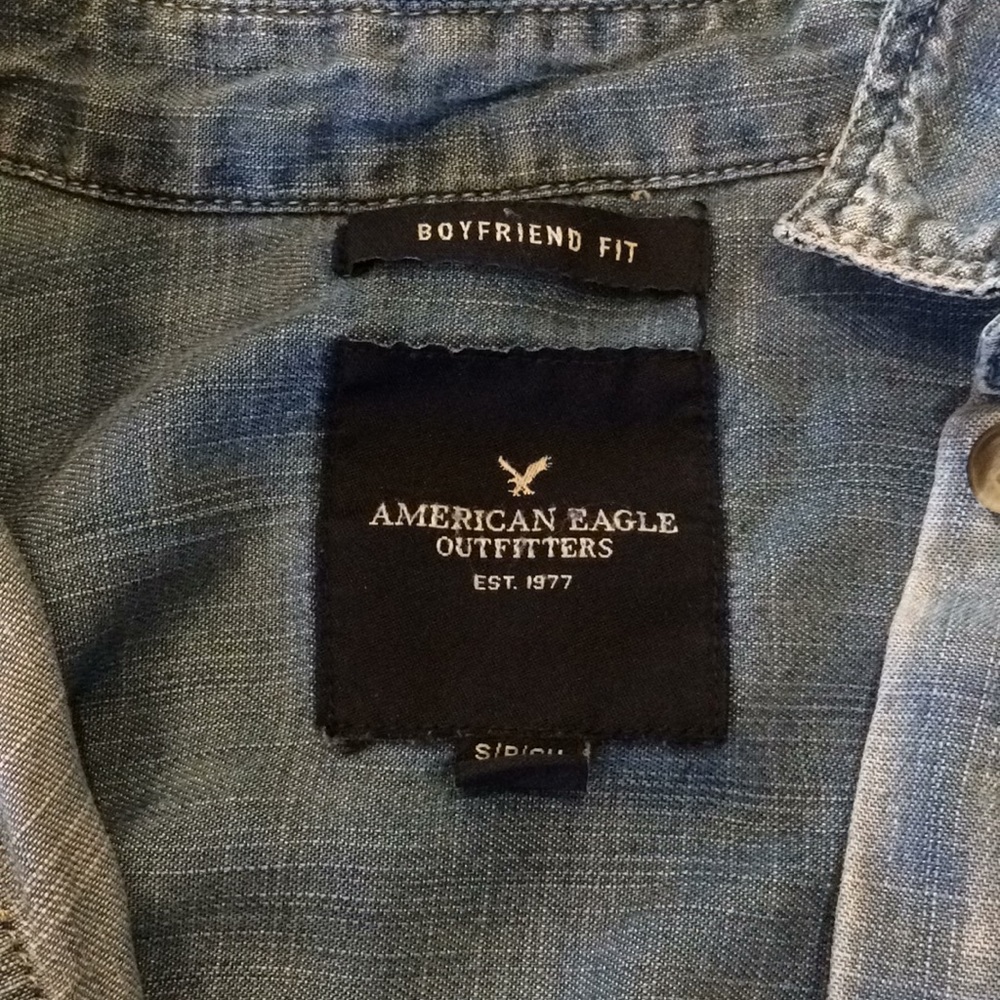 Jean button up